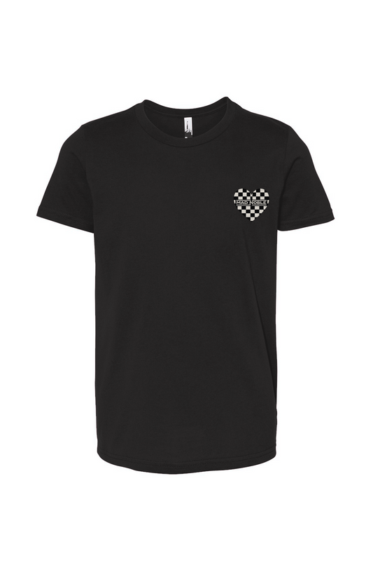 Girls Checkered Heart -Youth