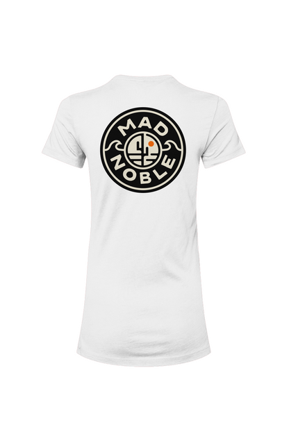 Mad Noble Logo - Women's Slim Fit Tee