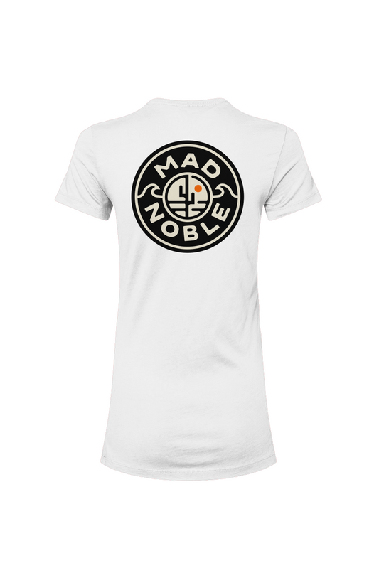 Mad Noble Logo - Women's Slim Fit Tee