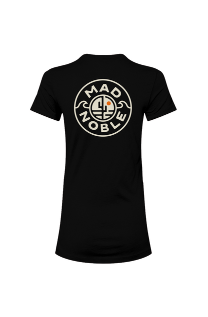 Mad Noble Logo - Women's Slim Fit Tee