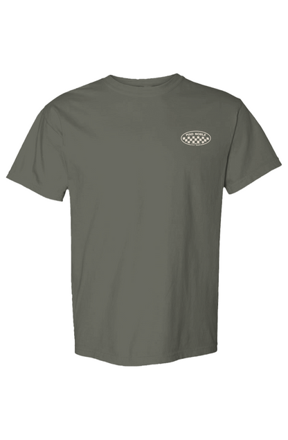 Mad Noble Checkered - Men's Adult Heavyweight T Shirt