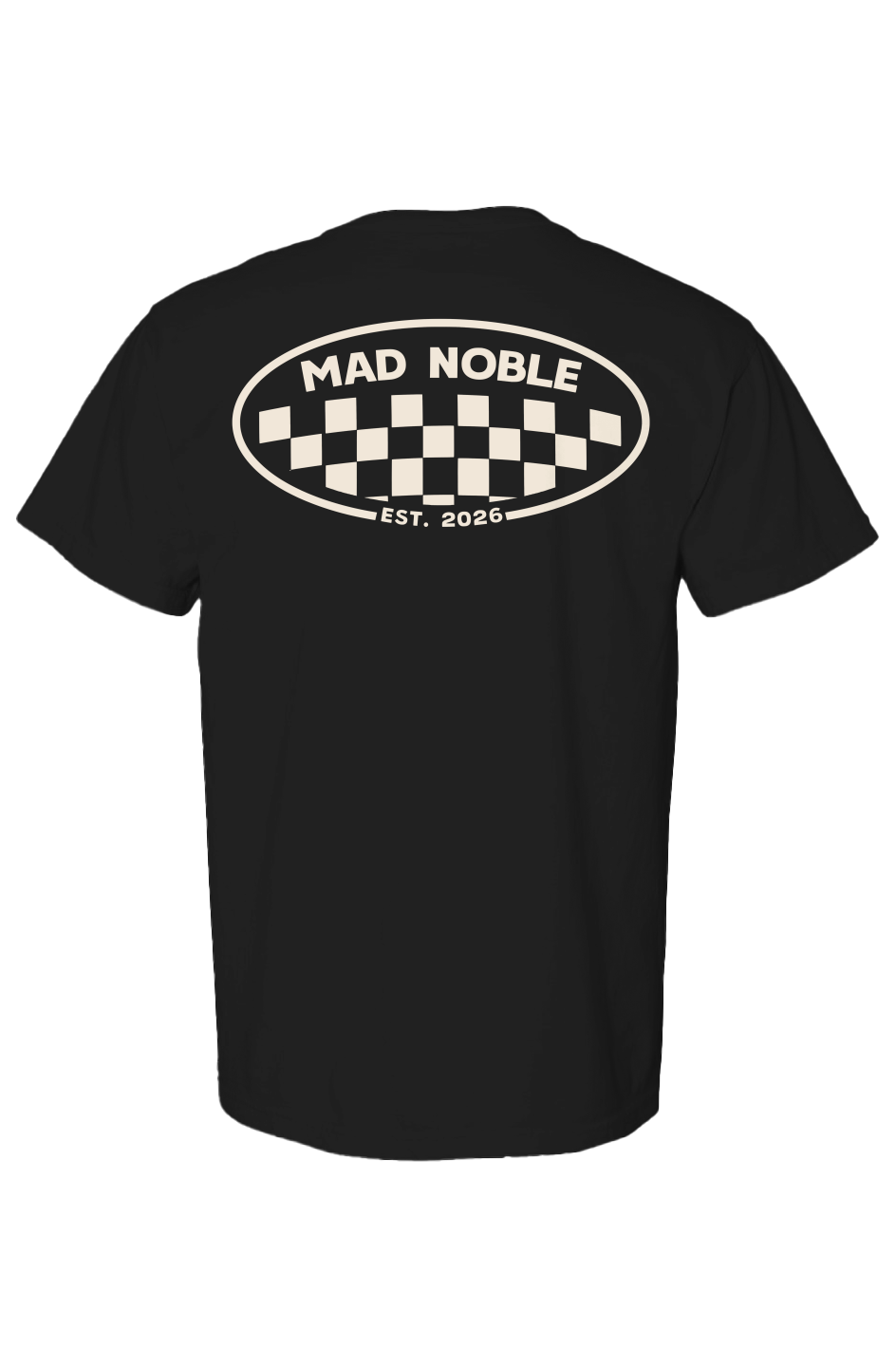 Mad Noble Checkered - Men's Adult Heavyweight T Shirt