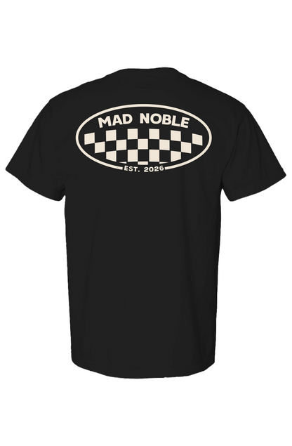 Mad Noble Checkered - Men's Adult Heavyweight T Shirt