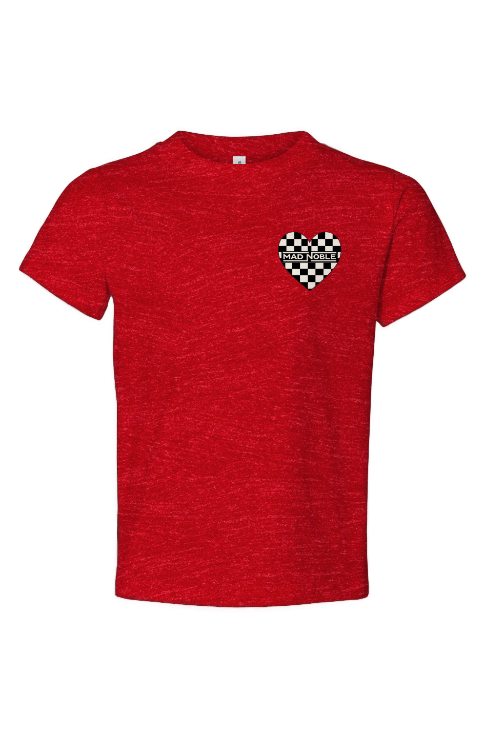 Girls Checkered Heart - Toddler 