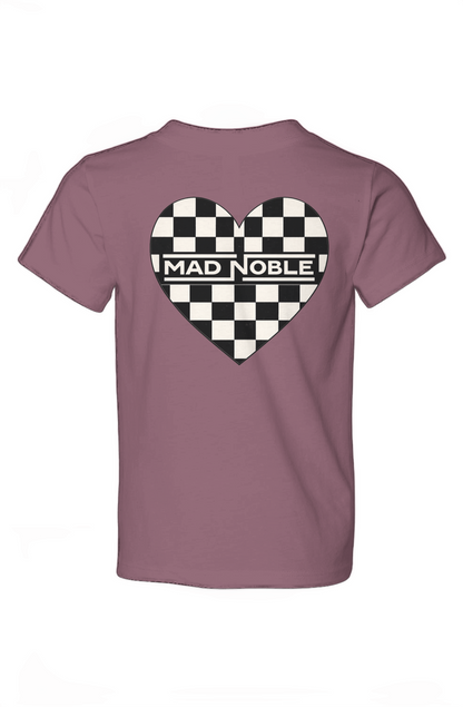 Girls Checkered Heart - Toddler 
